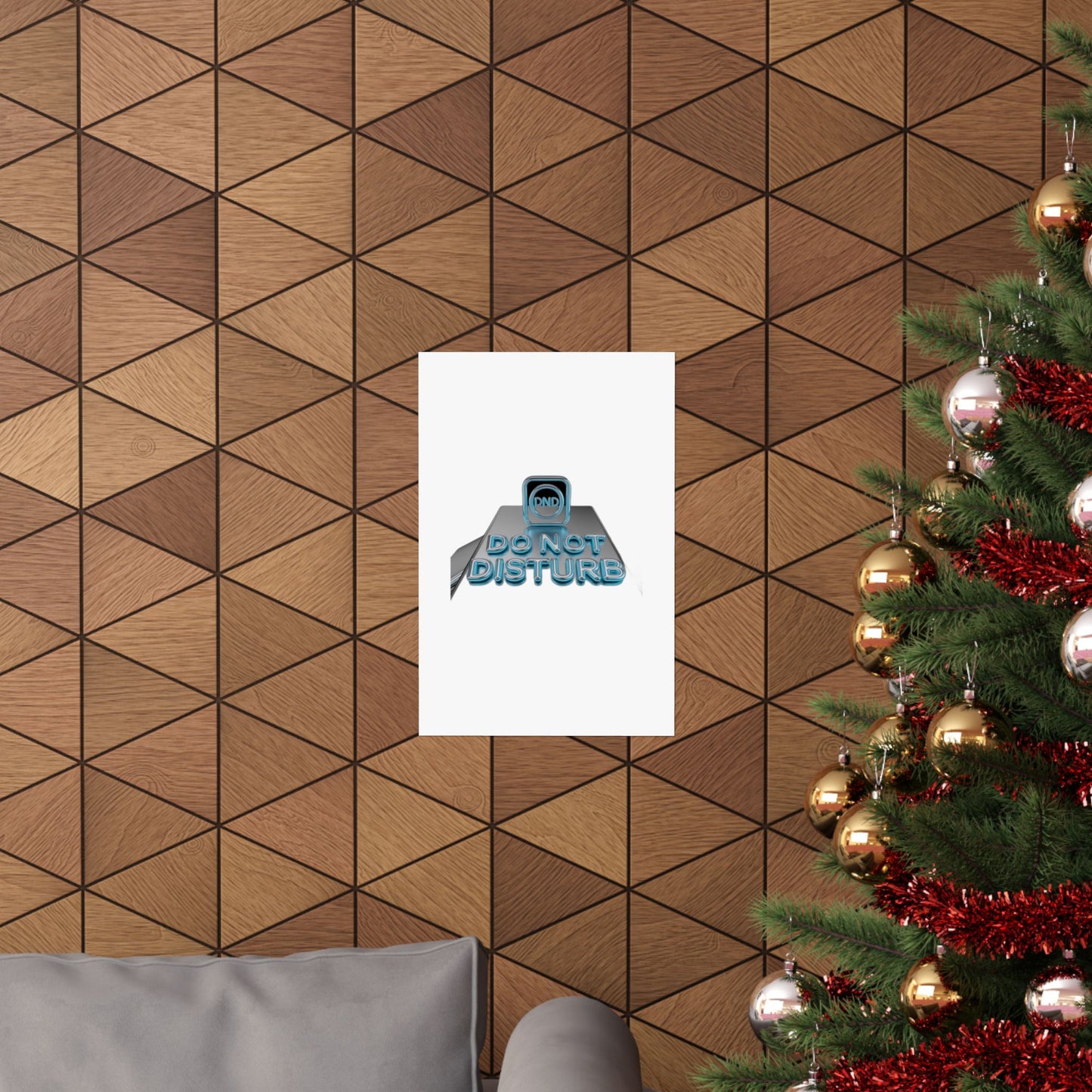 Do Not Disturb Is A Lifestyle — Funny Privacy  for Remote Workers & Introverts Art Print Poster
