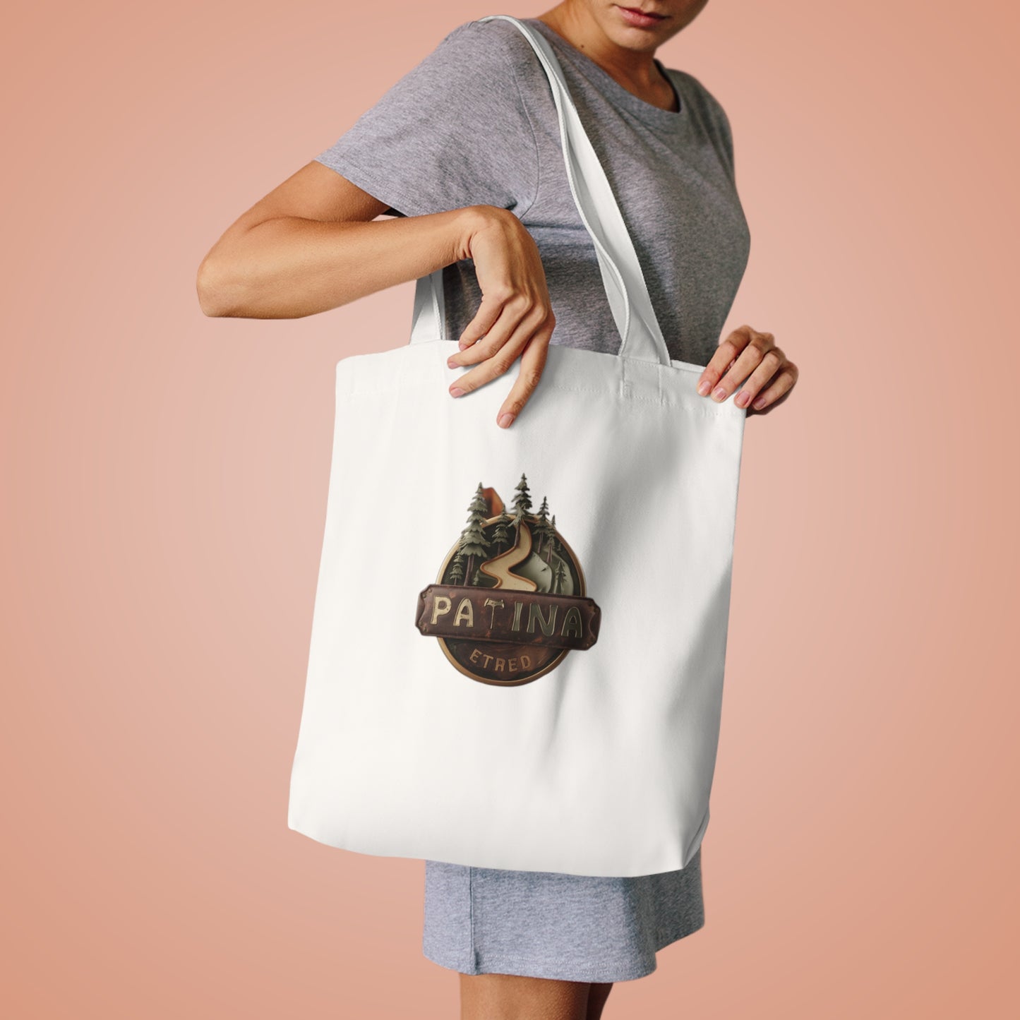 My Therapy Has Roots — Forest Walk Gift for Hiking Mom | Nature Lover Tote Bag