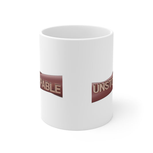 Tired Grateful Unstoppable — Mom Life Motivational Gift | Mother's Day , Mug & Poster Coffee Mug