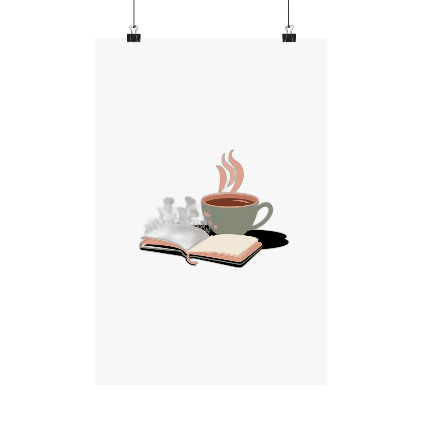 Soft Life No Notifications — Slow Living Aesthetic Gift for Her | Minimalist Lifestyle , Tote & Poster Art Print Poster