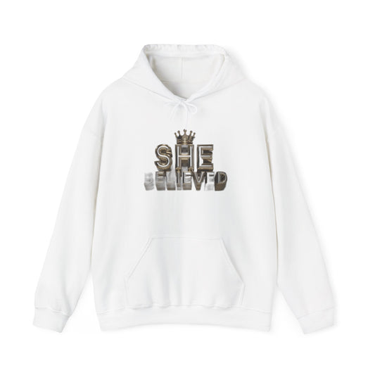 She Believed She Could So She Did — Motivational Mom Gift | Mother's Day , Mug & More Hoodie