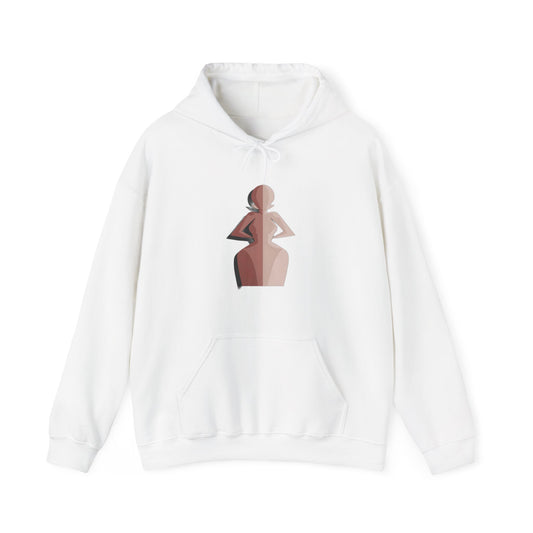 Soft Heart Steel Spine — Minimalist Motivational Gift for Mom | Empowering Women's Apparel & Decor Hoodie