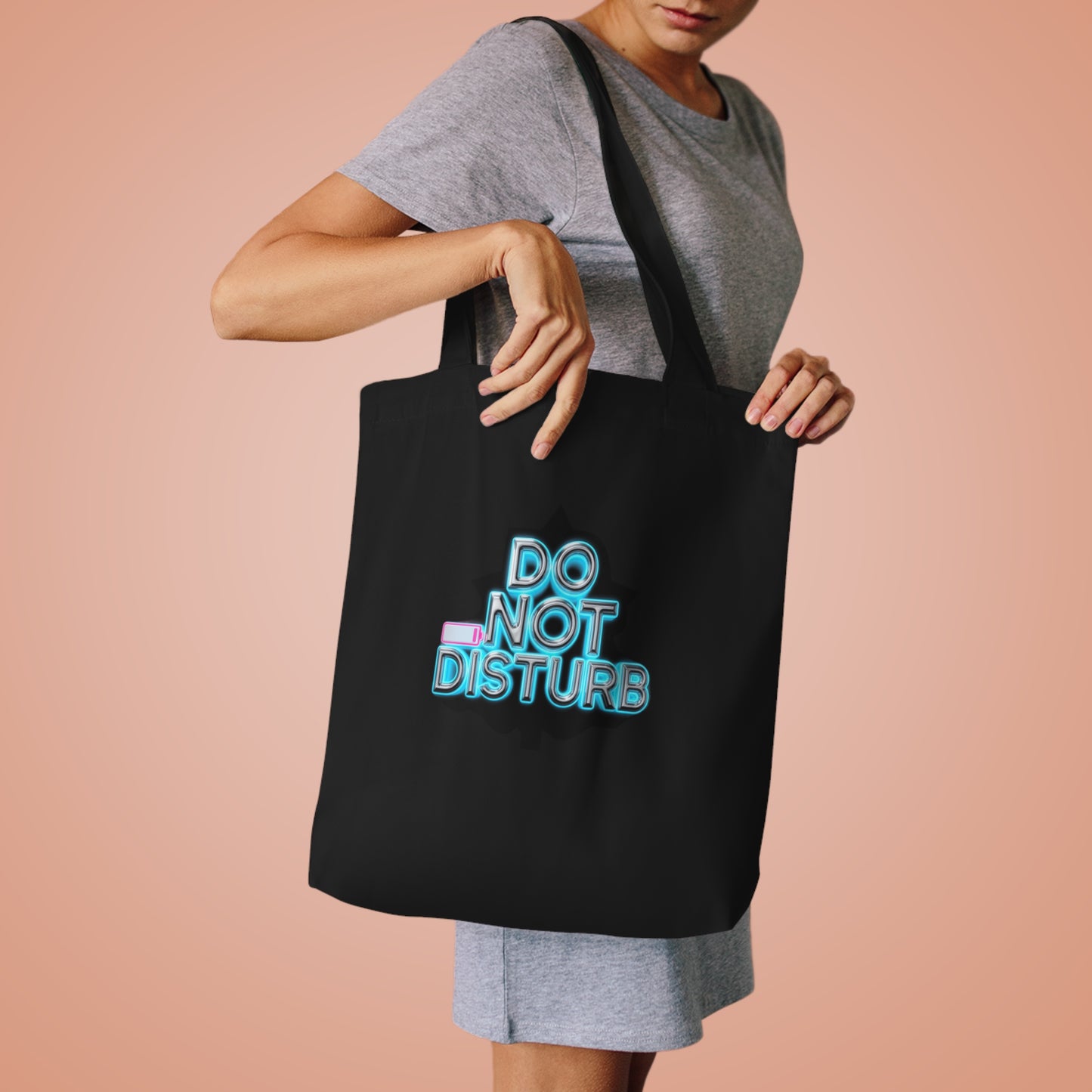 My Social Battery Is At 0% — Do Not Disturb | Funny Introvert Homebody Gift Tote Bag