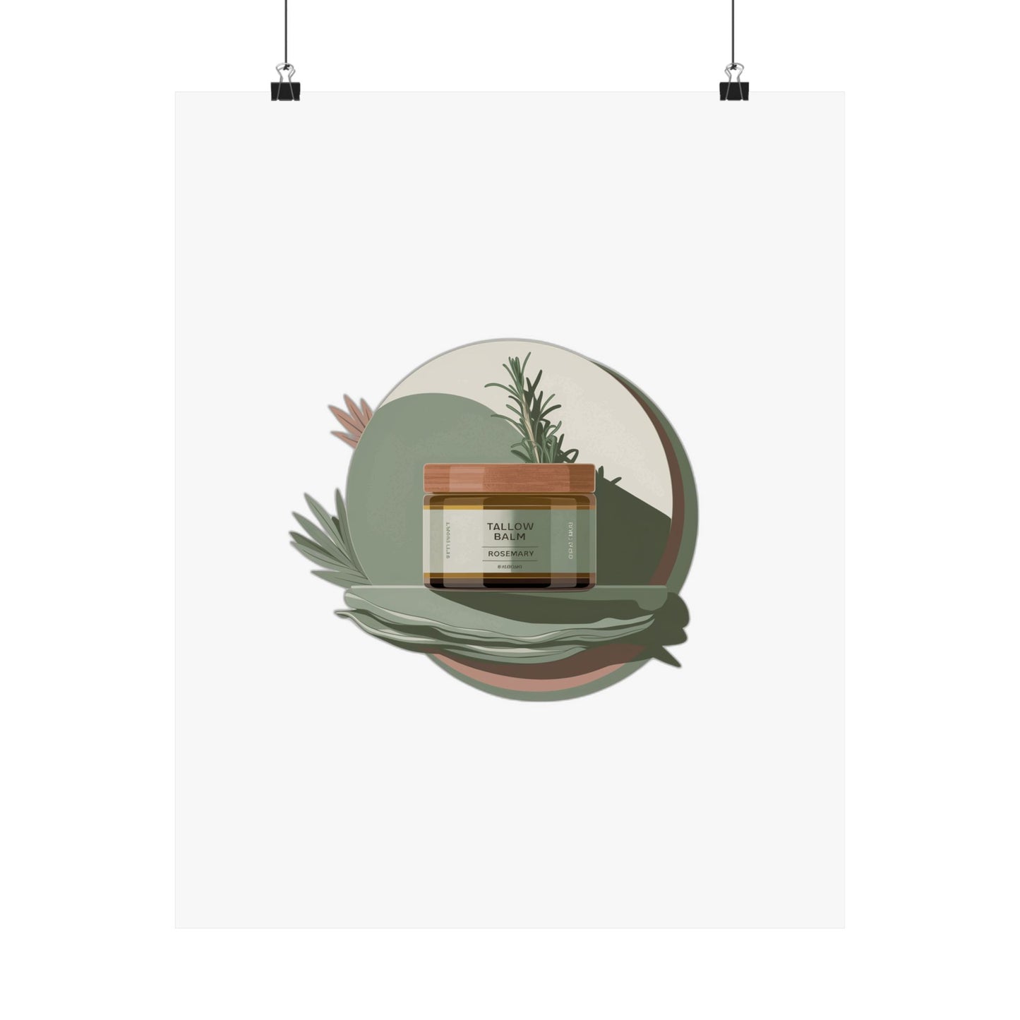 My Hair Ate. And It Was Grass-Fed. — Funny Tallow Hair Clean Beauty Gift for Mom Art Print Poster