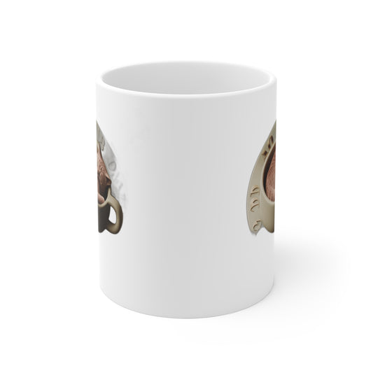 Cat Hair Is My Glitter — Cozy Cat Mom Gift for Mother's Day | Funny Cat Mom , Mug & More Coffee Mug