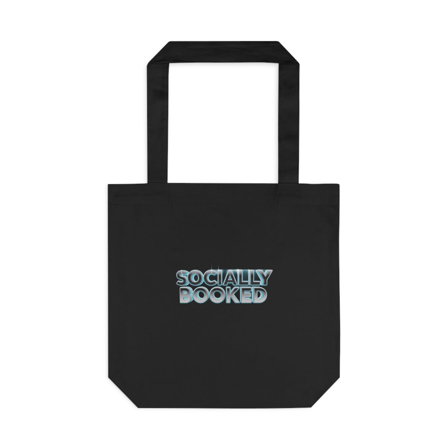 Socially Booked — Funny Book Lover Gift | Bookish Life , Hoodie, Mug & Tote Tote Bag