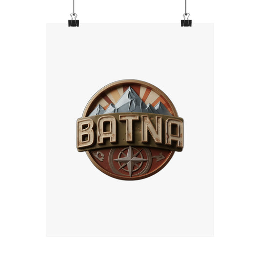 Born To Roam Forced To Work | Vintage Adventure  | Hiking Camping Gift | Memorial Day Outdoor Tee Art Print Poster