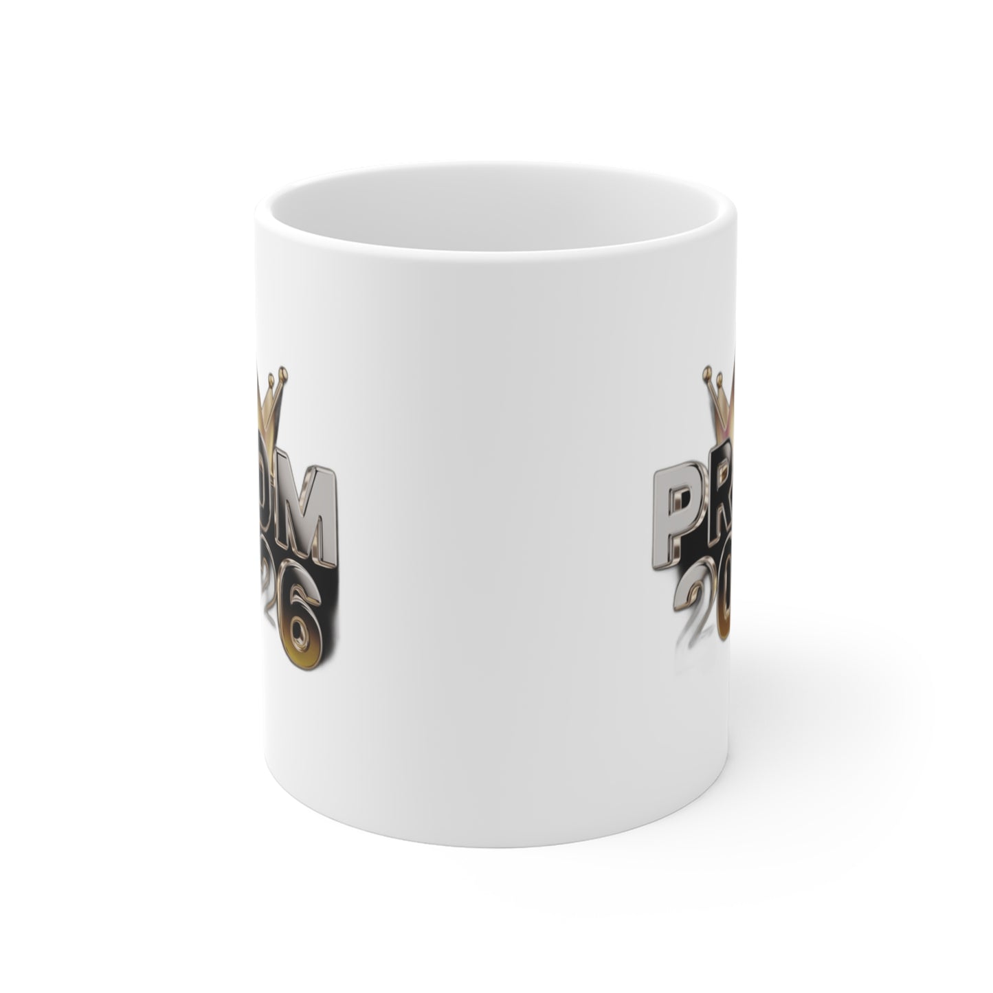 Glowed Up & Showed Up Prom 2026  | Class of 2026 Prom Night Gift Coffee Mug