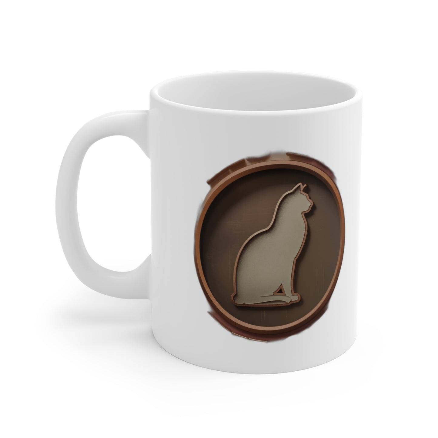Cat Hair Don't Care — Funny Cat Mom Gift , Mug & Tote for Cat Lovers Coffee Mug