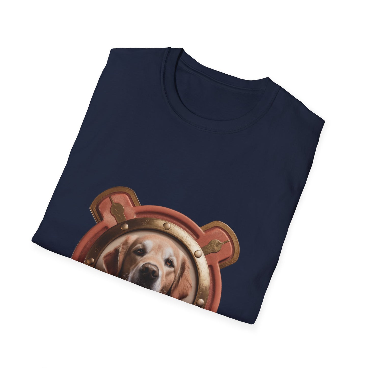 Fur Mama Golden Hearted — Golden Retriever Mom Gift for Mother's Day | Vintage Retro Tee