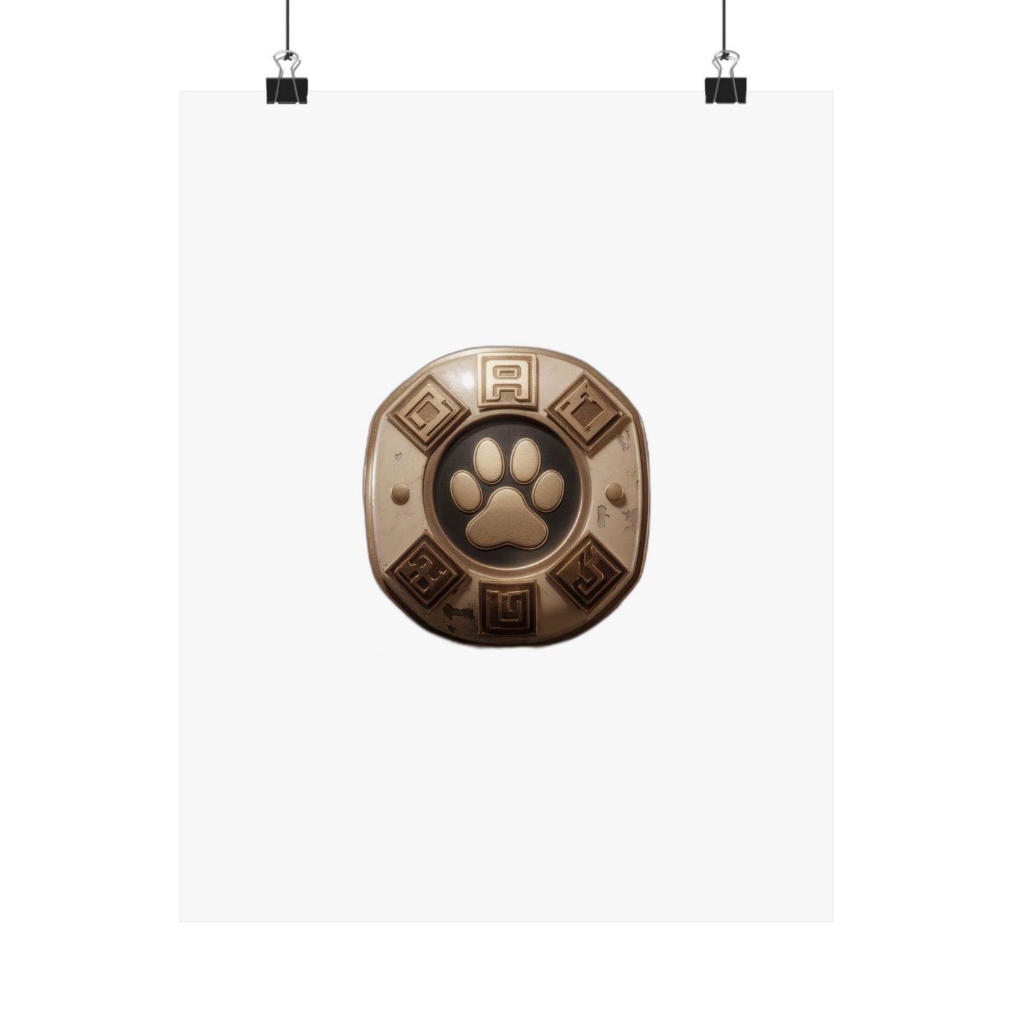 My Kid Has Four Paws & A Tail — Fur Baby Mom Gift , Mug & Tote | Dog Mom Lover Art Print Poster