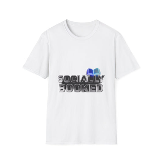 Socially Booked Cannot Attend — Funny Book Lover Gift Shirt, Mug & Tote for Readers
