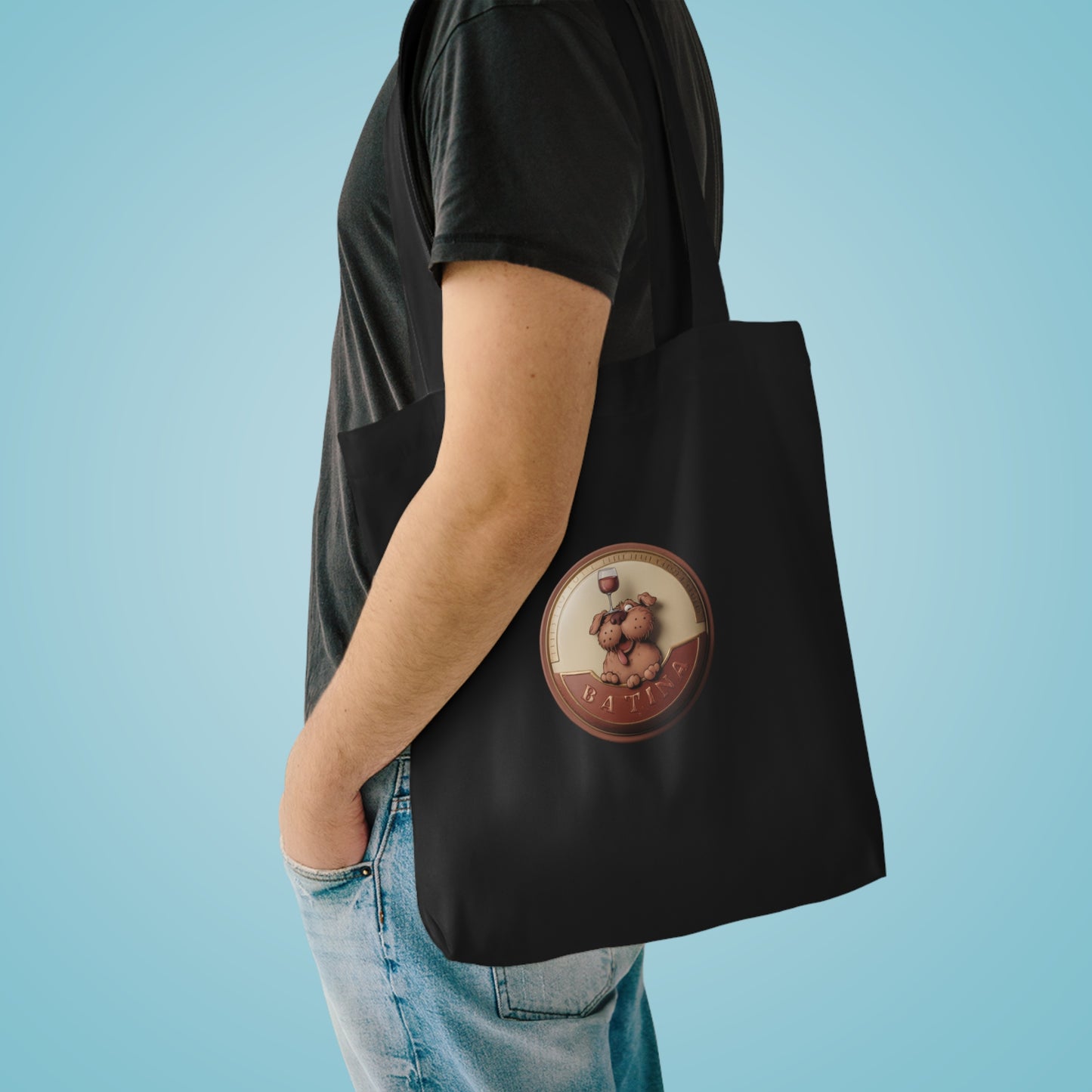 My Dog Does Tricks I Do Wine — Funny Dog Mom Gift  | Mother's Day Gift for Dog Lovers Tote Bag