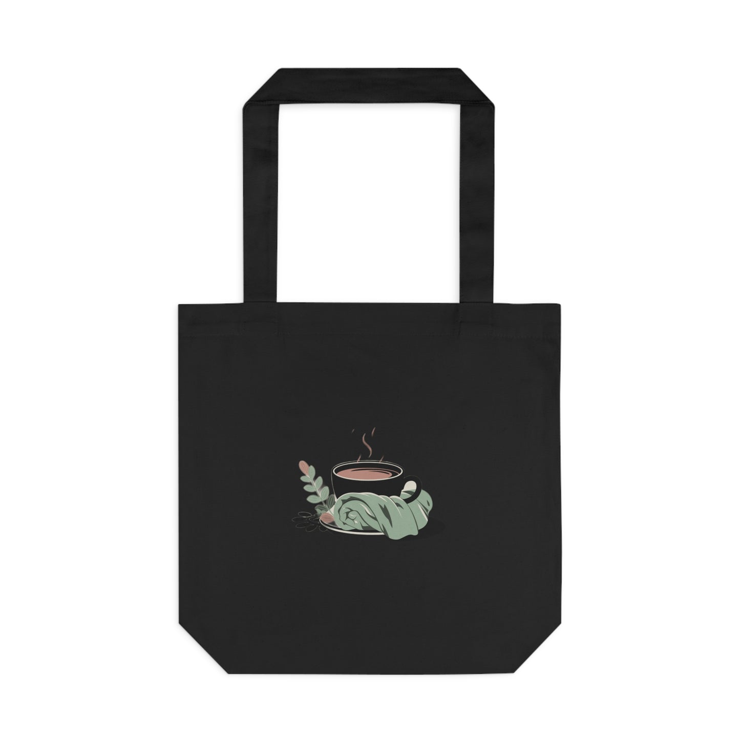 She Deserves Slow Mornings — Cozy Aesthetic Gift for Mom | Mother's Day , Hoodie & Poster Tote Bag