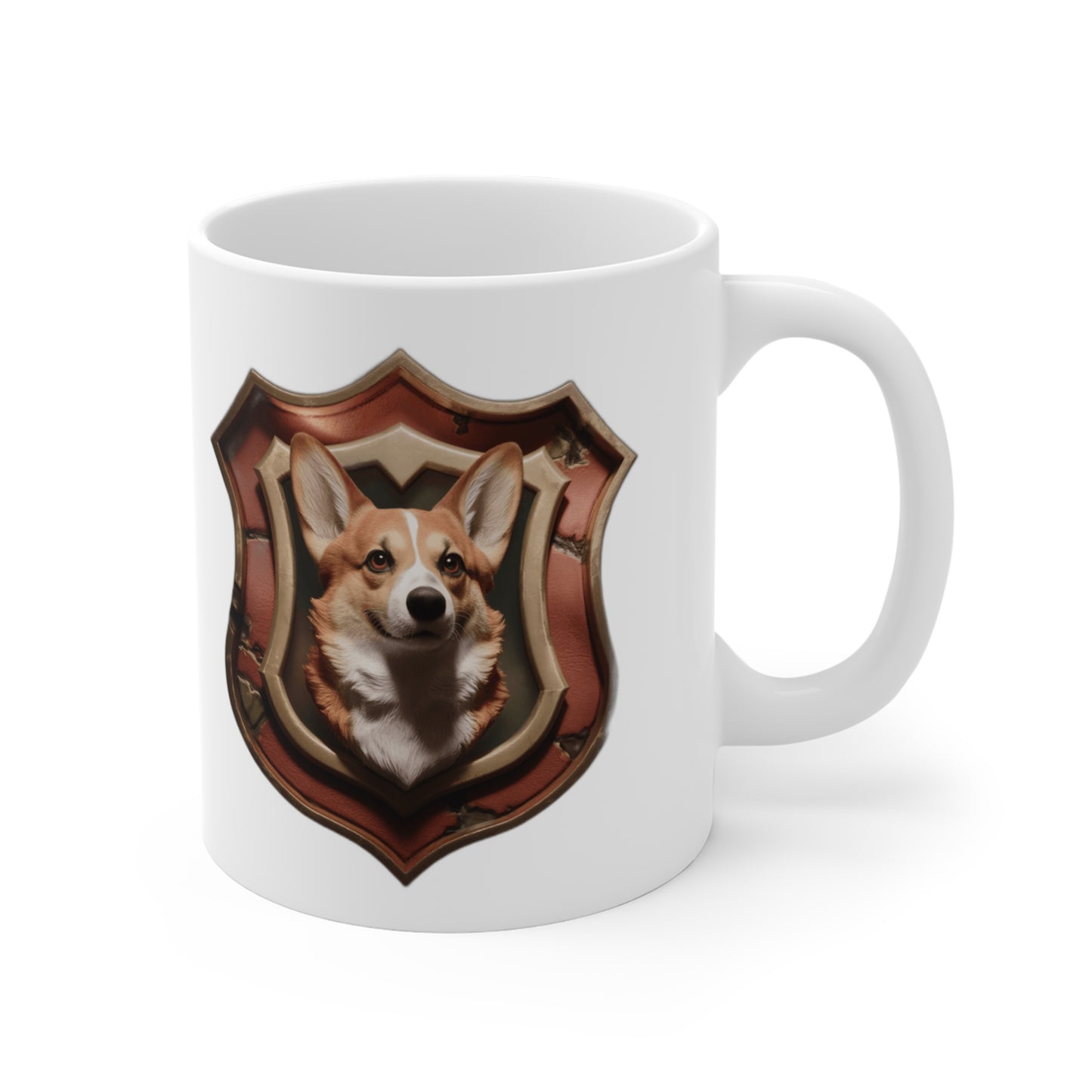 My Corgi Runs This House — Funny Corgi Dog Mom Gift , Hoodie & Mug | Corgi Owner Pride Coffee Mug