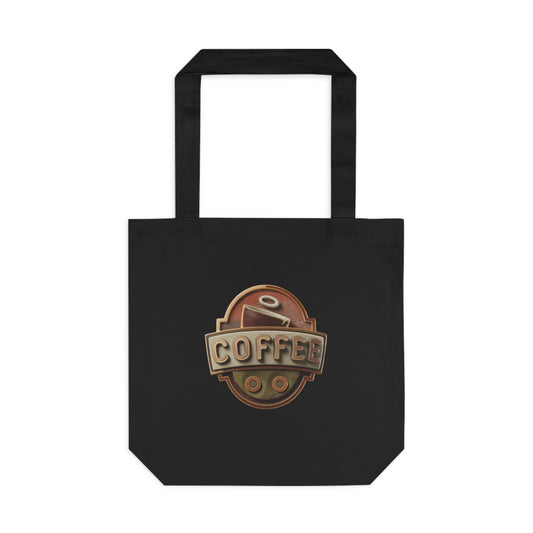 Espresso Yourself — Funny Coffee Lover Gift Mug | Cozy Coffee Retro Design Tote Bag