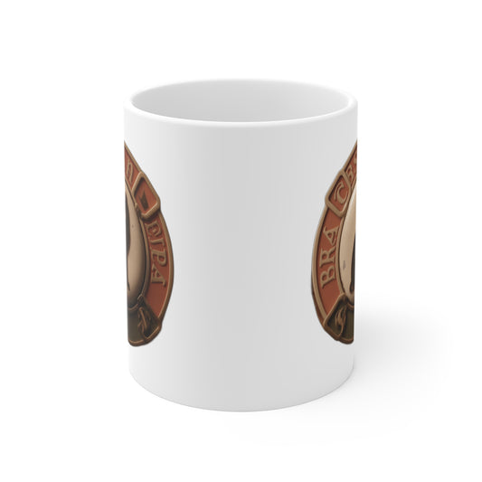 Professionally Owned By A Cat  — Funny Cat Mom Gift, Cat Lover Tee, CatTok Apparel Coffee Mug