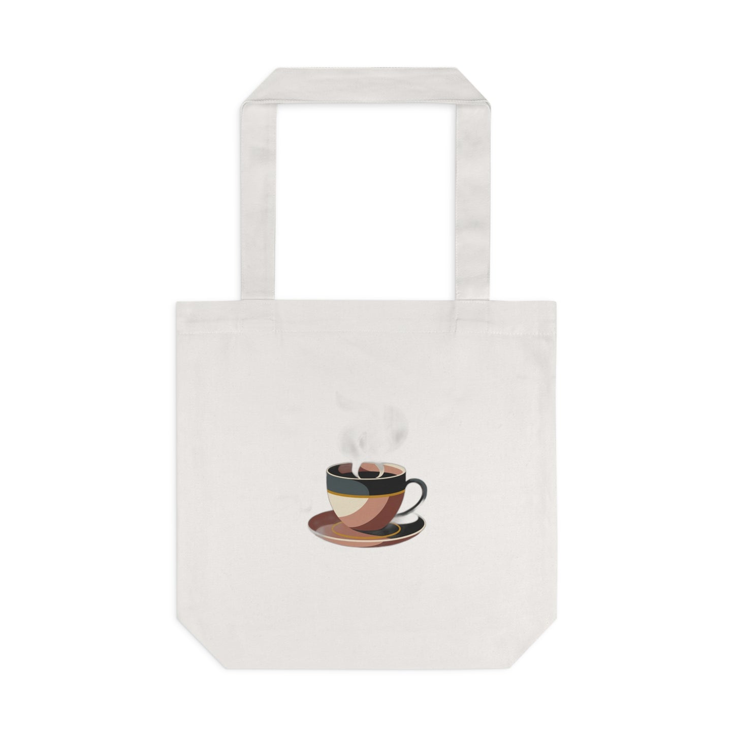 Fueled By Coffee & Quiet Mornings Mug — Cozy Coffee Lover Gift, Mother's Day Mug Tote Bag