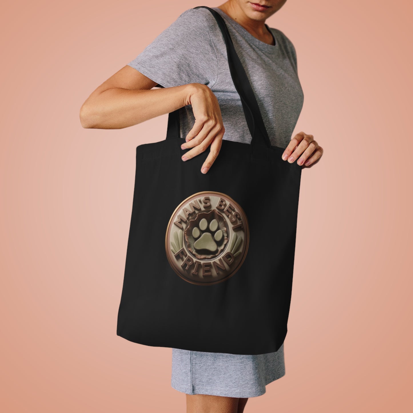 Fur Mom First — Dog Mom Mother's Day Gift | Retro Vintage Dog Lover Tote Bag
