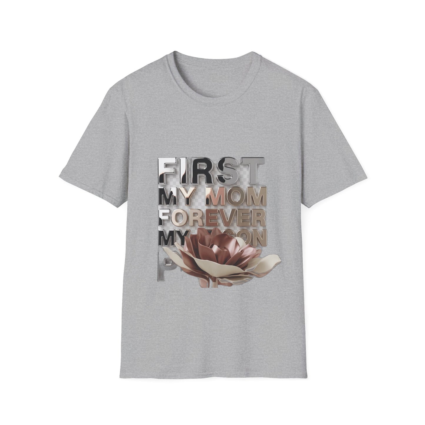 First My Mom Forever My Person — Mother's Day Gift Mug Poster Tshirt | Minimalist Quote