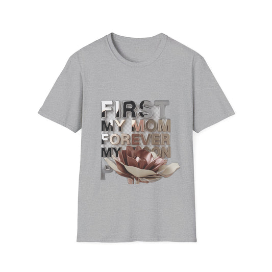 First My Mom Forever My Person — Mother's Day Gift Mug Poster Tshirt | Minimalist Quote