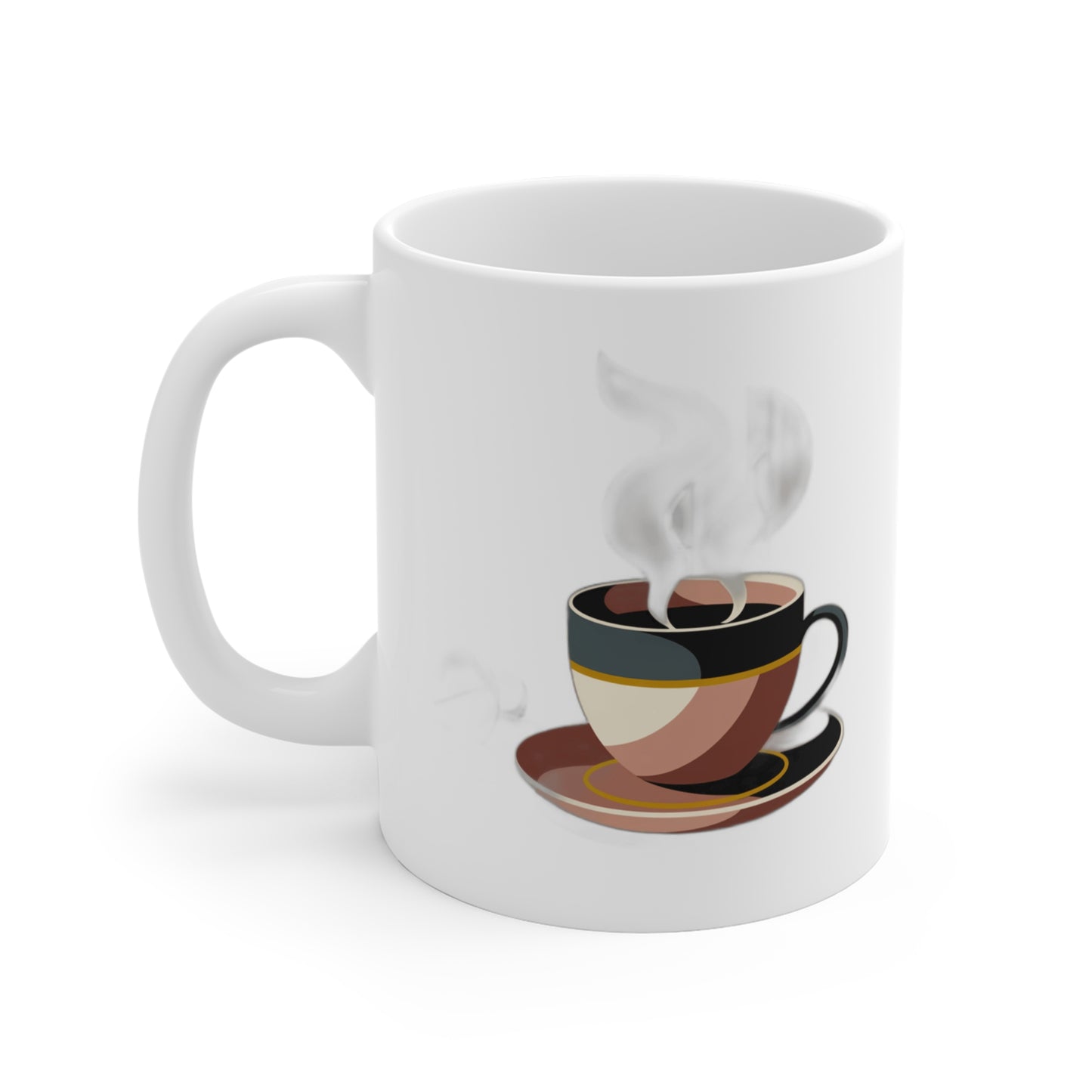 Fueled By Coffee & Quiet Mornings Mug — Cozy Coffee Lover Gift, Mother's Day Mug Coffee Mug