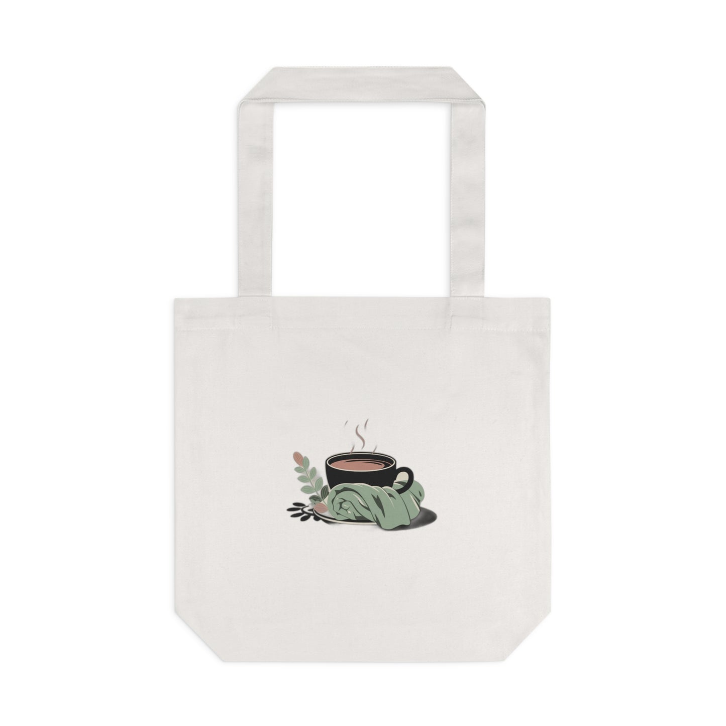 She Deserves Slow Mornings — Cozy Aesthetic Gift for Mom | Mother's Day , Hoodie & Poster Tote Bag