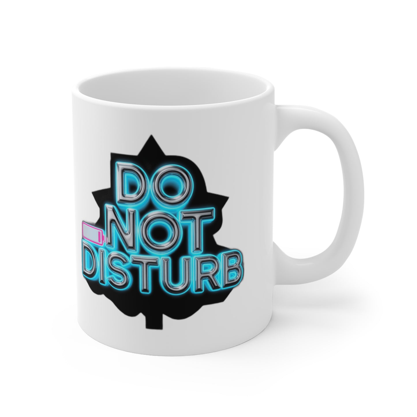 My Social Battery Is At 0% — Do Not Disturb | Funny Introvert Homebody Gift Coffee Mug