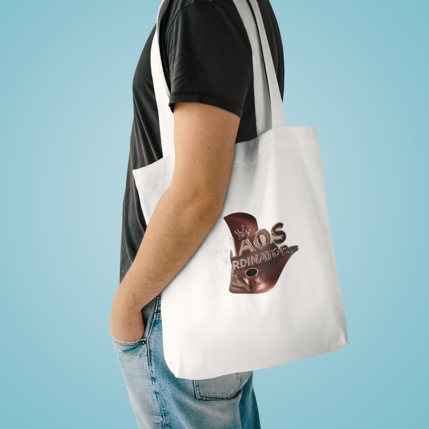 Chaos Coordinator Coffee Drinker Mom Gift — Funny Mother's Day , Mug & Tote Tote Bag