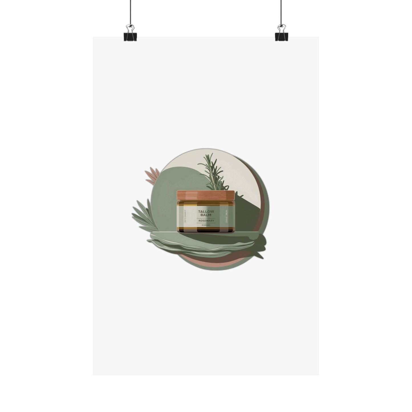 My Hair Ate. And It Was Grass-Fed. — Funny Tallow Hair Clean Beauty Gift for Mom Art Print Poster